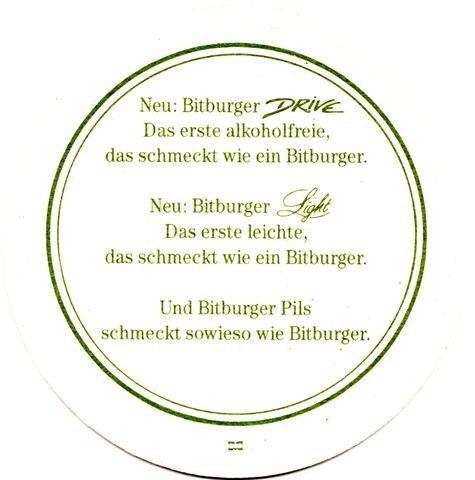 bitburg bit-rp bitburger rund 2-3b (215-neu bitburger drive-u zeichen-grn) 